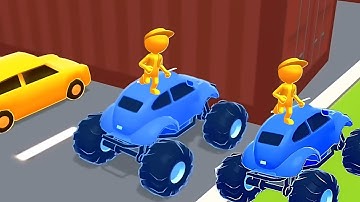 Shape-Shifting - SUPER MONSTER TRUCK RACE Gameplay Android, iOS (Part 5)