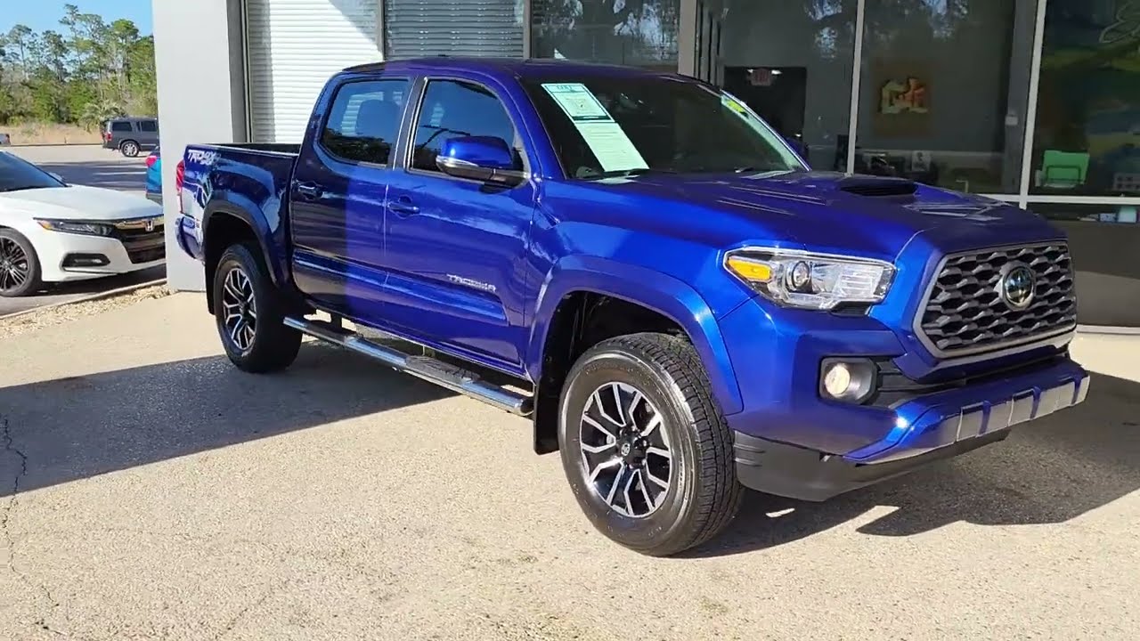 Blue Crush Metallic 2023 Toyota Tacoma TRD Sport V6 4WD G5448A