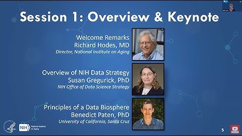 NIH AD/ADRD Platforms Workshop: FAIRness Within and Across Data Infrastructures | Session 1