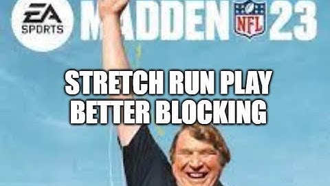 Madden 23 Glitches Cheats and Tips - Stretch Run Play - Better Block Method