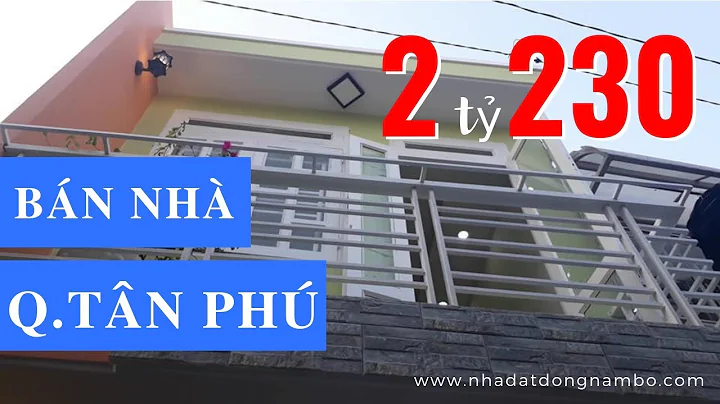 (Đã bán) Bán nhà quận Tân Phú giá dưới 3 tỷ, Hẻm 32 Huỳnh Văn Chính, cách chợ 20m, sổ hồng riêng