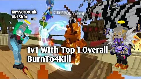 1v1 in bed wars with BurnTo4Kill  Top 1 Overall Be...
