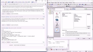 AVR Studio Stop  Working when Start  Debugging?