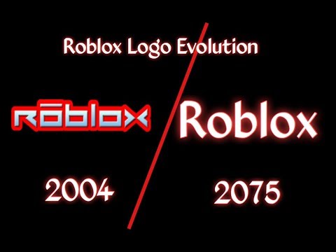 Roblox Logo Evolution S4 P1 2004 2075 Youtube - roblox logo red neon