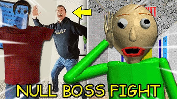 SECRET NULL BOSS FIGHT + ENDINGS!! | Baldi