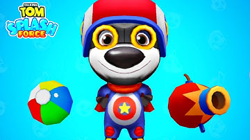 TALKING TOM SPLASH FORCE  - LILU Gameplay (Android, iOS) Mobile