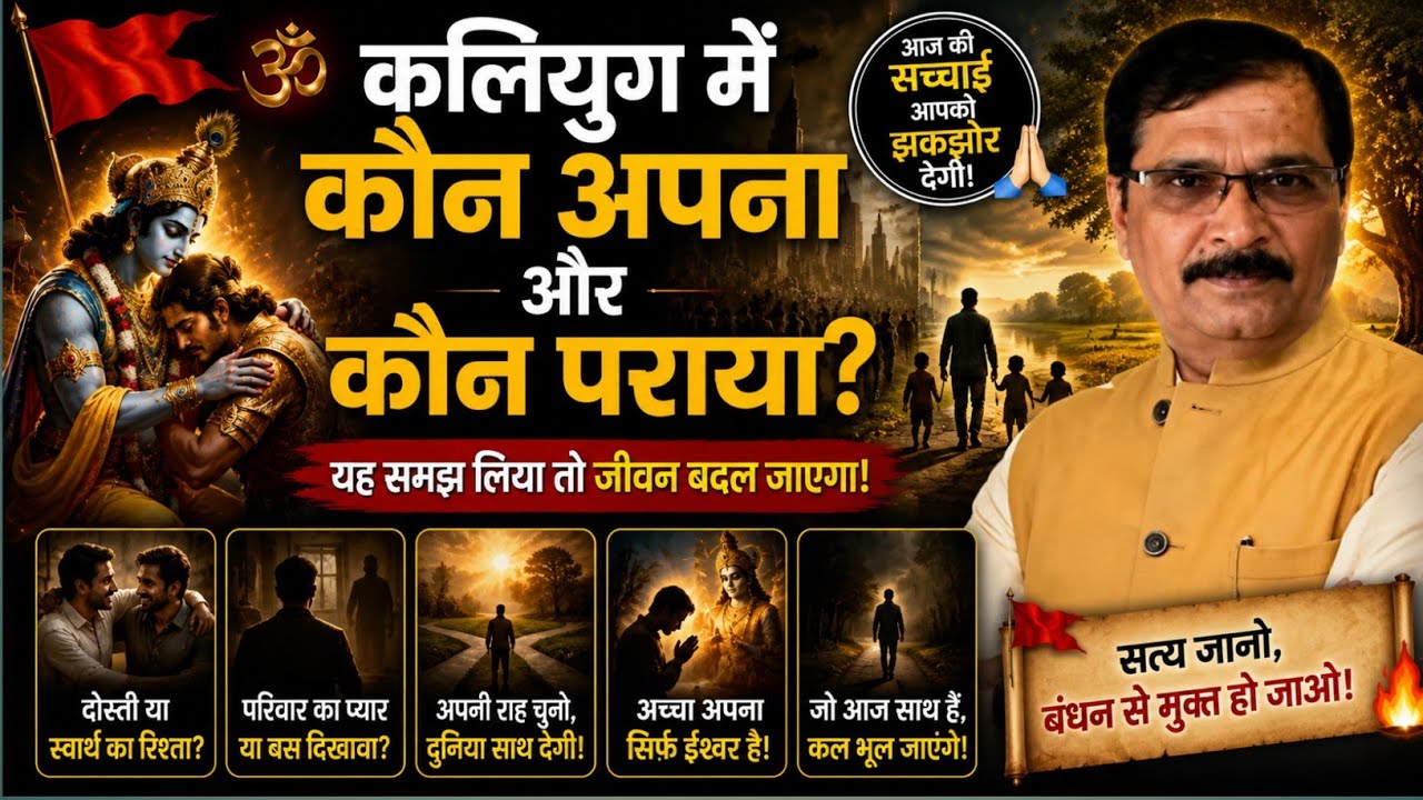 🔥 कलियुग में कौन अपना और कौन पराया? | Heart Touching Motivat