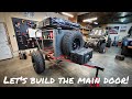 Budget Harbor Freight Off-Road Trailer Build. Episode 3. Building Doors!