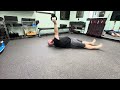 Supine Shoulder punch with loaded eccentric flexion