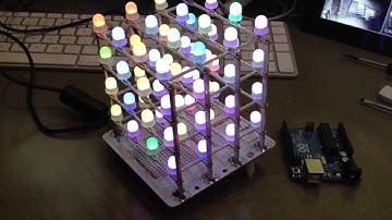 4x4x4 led cube kit
