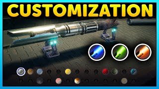 Star Wars Jedi Fallen Order LIGHTSABER CUSTOMIZATION