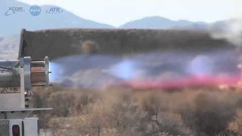 NASA   Methane engine test fire   480 x 360
