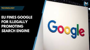 Google heeft zijn zoekmachine illegaal gepromoot, zegt de EU, en legt zware boete op
