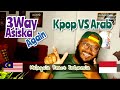 Malaysia React Funny! Comedy Battle 3Way Asiska | Baby/Hadal Ahbek/Copines/Kpop/Swag No Jutsu