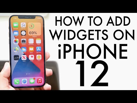 How To Add Widgets On iPhone 12!
