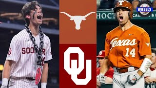 #8 Texas vs Oklahoma Highlights | Game 3, Crazy Game! | 2022 College Baseball Highlights