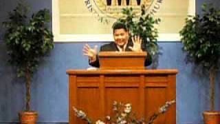 Pastor Anthony L. Hines preaching