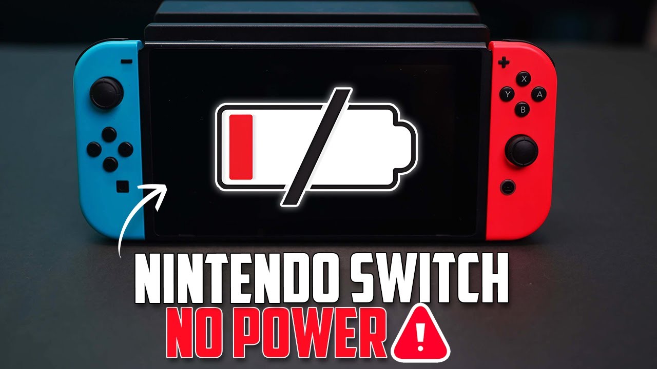 How To Fix Nintendo Switch No Power Issue | Nintendo Switch Not