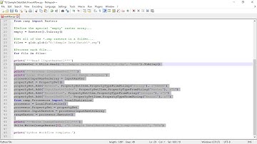 Implement workflows using Python