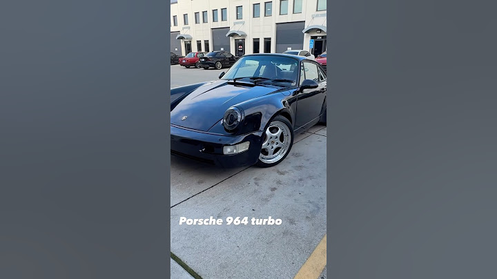 964 Porsche turbo 3.3 restored by #olsenmotorsports #porscherestoration #porsche911