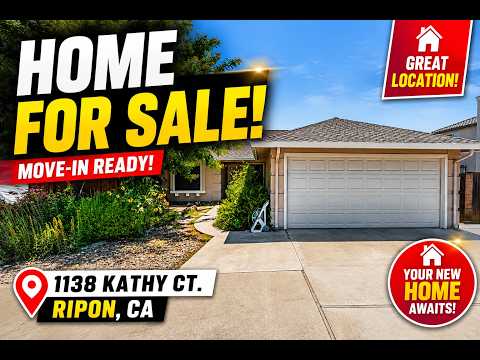 1138 Kathy Ct, Ripon, CA home video tour