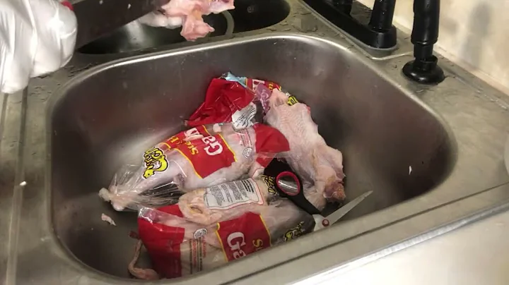 Cleaning and seasoning all my meat