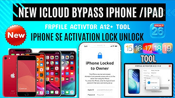 🔥iPhone SE iCloud Unlock Tool | Remove iPhone  SE  iCloud Activation Lock Screen Permanently