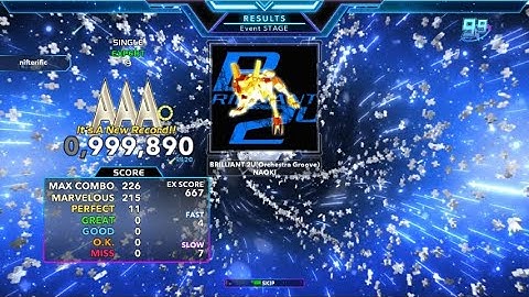 Judge 4 - BRILLIANT 2U(Orchestra Groove) (ESP-10) PFC - 11 perfect