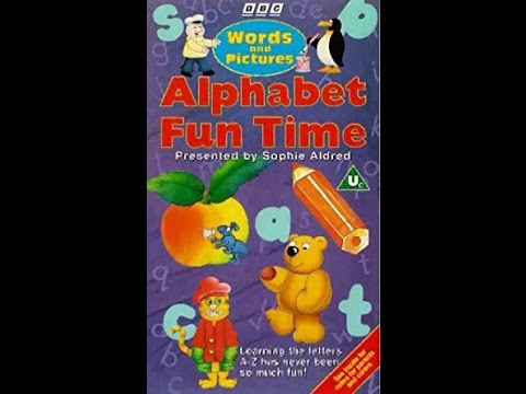 Words And Pictures - Alphabet Fun Time Complete VHS