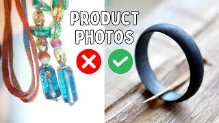 Top Tips for Taking & Styling your Etsy Product Photos