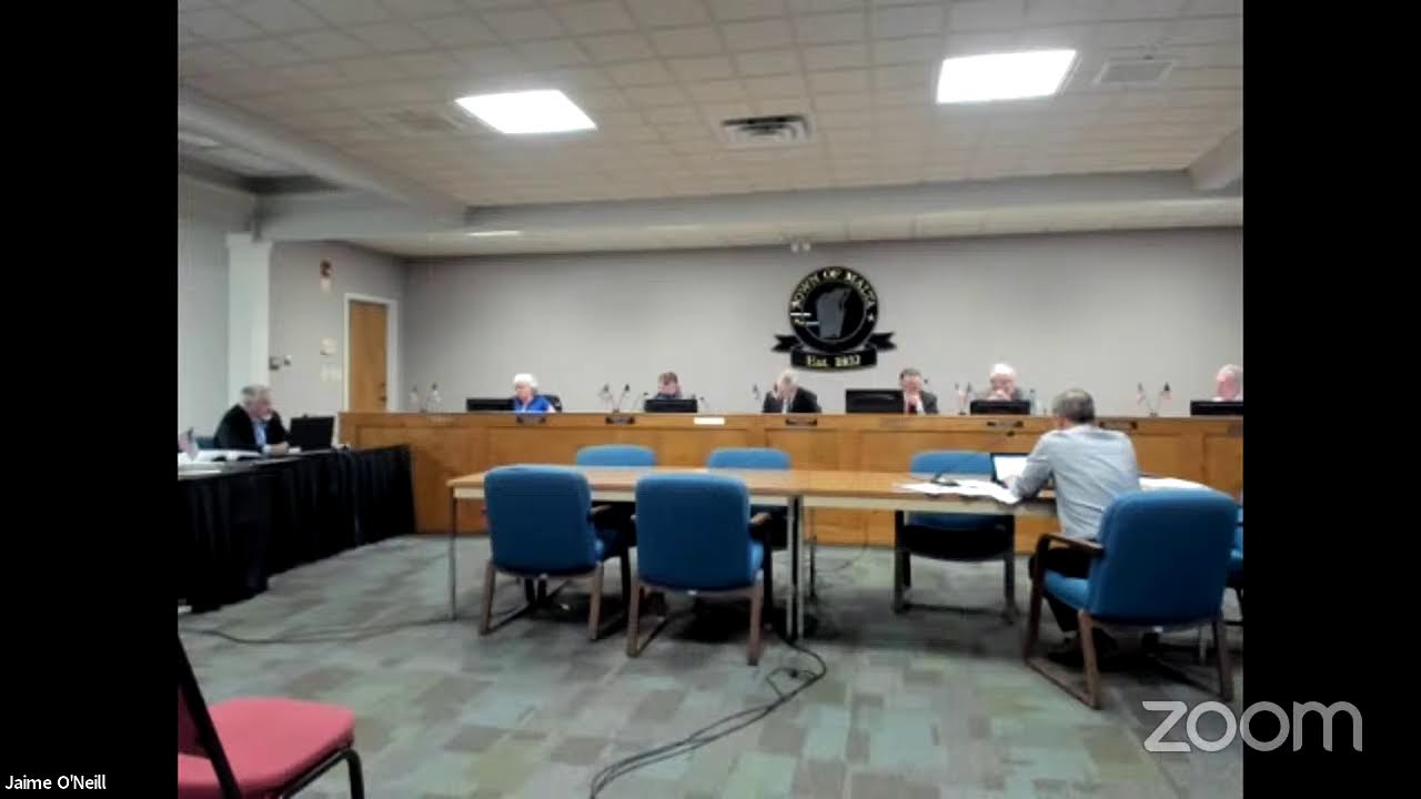 Town of Malta Town Board Agenda Meeting YouTube