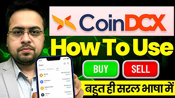 How to Use CoinDCX App | CoinDCX Tutorial for the beginners | Crypto Buy Sell on Coin DCX