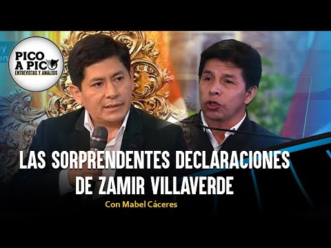 Las sorprendentes declaraciones de Zamir Villaverde | Pico a Pico con Mabel Cáceres