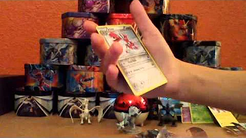 pokemon opening two tins and 4 more packs the last...