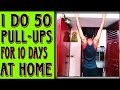 Unlock your strength 50 pullups every day for 10 days transformation