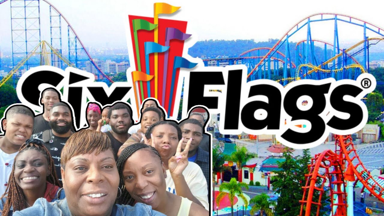 FAMILY TRIP TO SIX FLAGS IN ST. LOUIS 🎢😱 | Vlog