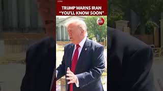 Trump Says U.S. May Launch Another Major Strike on Iran Soon