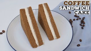 Coffee Sandwich Cake Recipe | Just Cook!