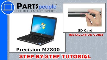 Dell Precision M2800 (P29F001) SD Card How-To Video Tutorial