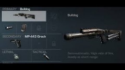 COD Ghosts: "Bulldog" - BEST CLASS SETUP!  - Call of Duty: Ghost Gameplay