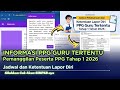 Jadwal Pelaksanaan dan Ketentuan Lapor Diri PPG Guru Tertentu Tahap 1 Tahun 2026