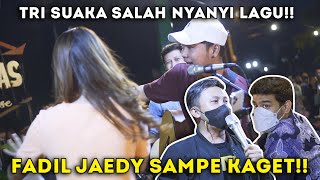 BAPER!!! TRISNA SALTING SAMPAI SALAH LAGU!!! PADAHAL DITONTON FADIL JAEDI WKWKWK!!!