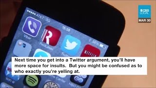 Twitter Eases 140-Character Limit In Replies