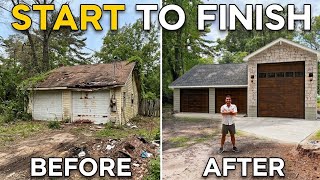 How I Built My Dream Work Shop Full build