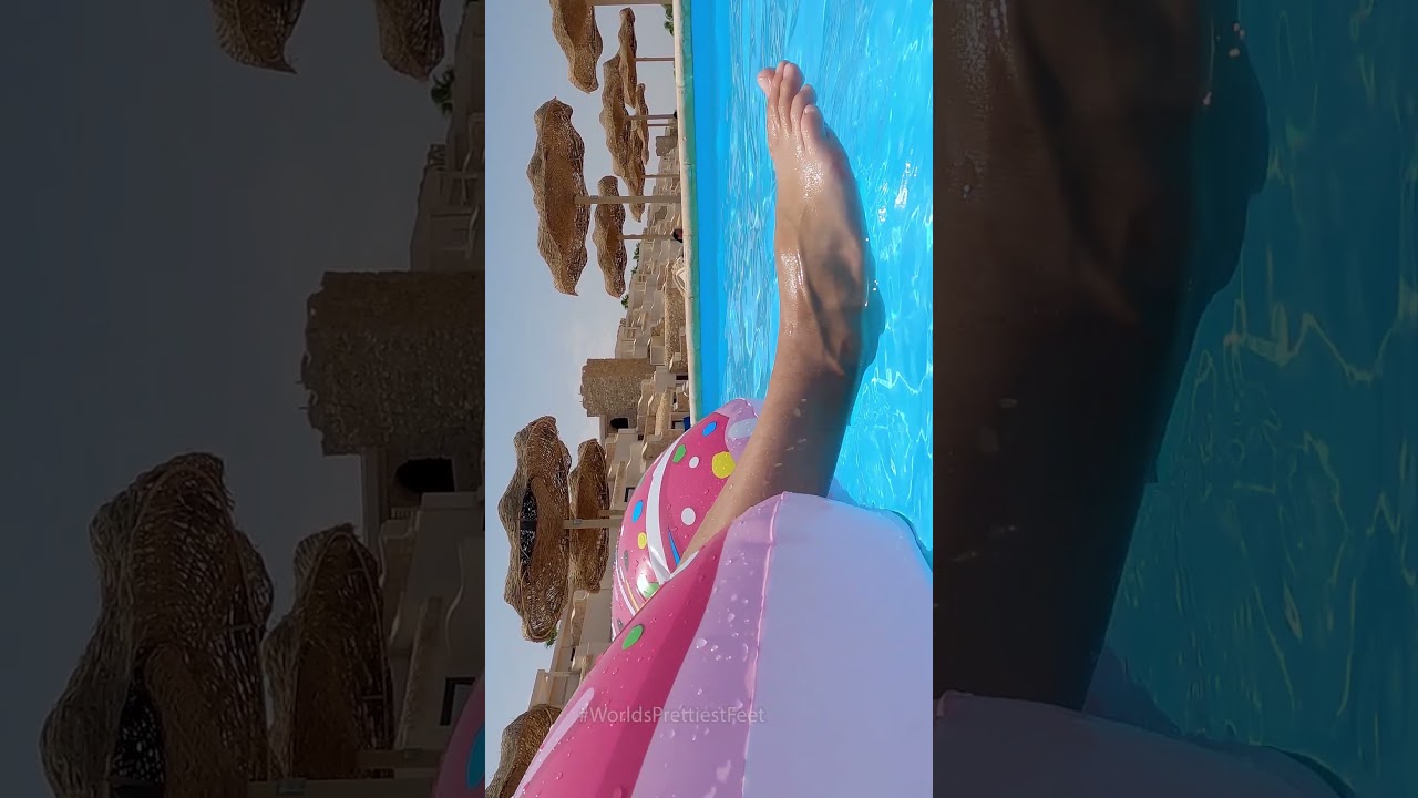 Mirah's Feet at the Pool 