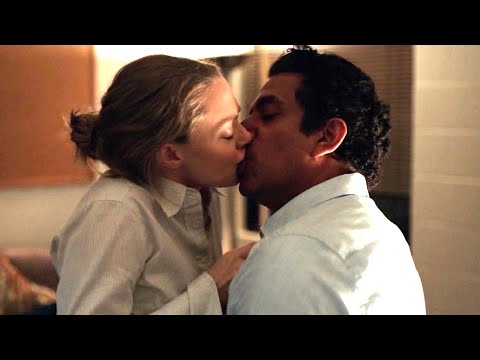 The Dropout 1x01-1x02 / Kiss Scenes — Elizabeth and Sunny (Amanda Seyfried and Naveen Andrews)