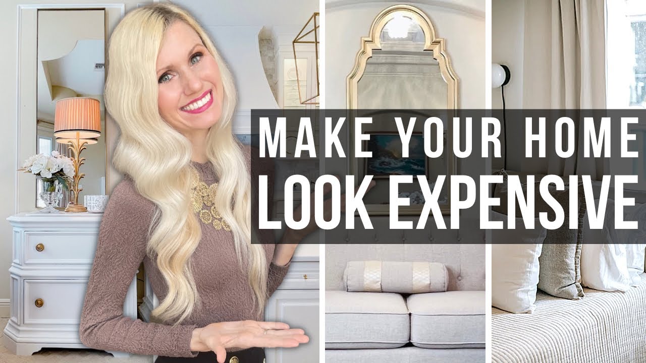 *10* CHEAP WAYS TO MAKE YOUR HOME LOOK EXPENSIVE! - YouTube