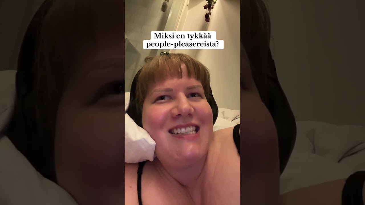 Miksi en tykkää people-pleasereista
