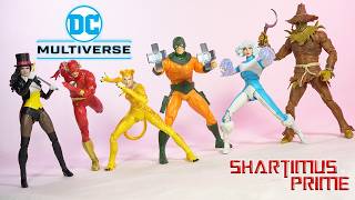 DC Multiverse Flash Zatana Scarecrow Cheetah Mirror Master Ice McFarlaneToys Figure Review