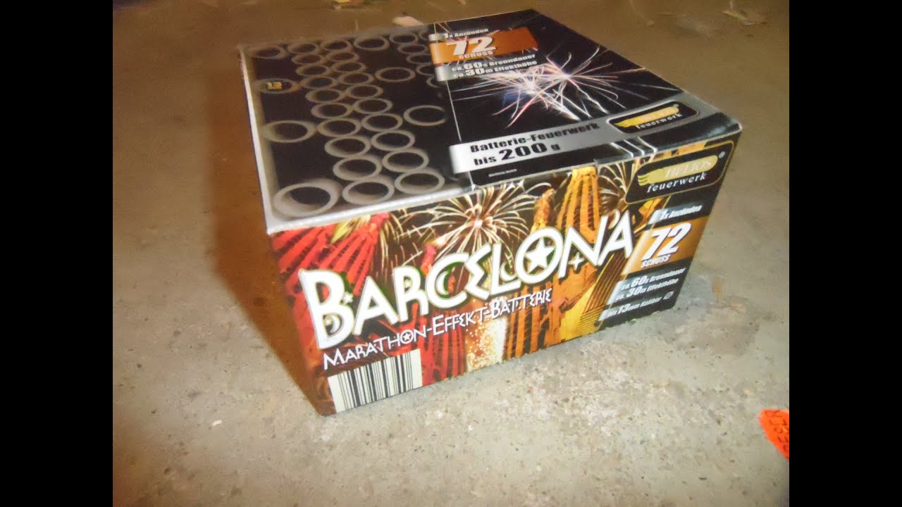 Barcelona 72 shots (Helios) Oud en Nieuw 2013/2014 (Xtremepyro) YouTube
